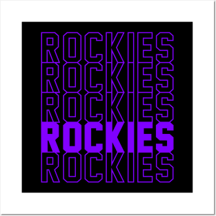 ROCKIES Posters and Art